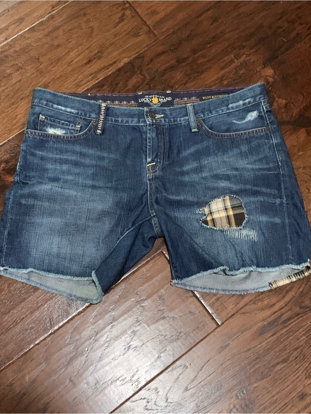 Lucky Brand Riley Boyfriend Shorts 12/31